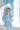 Bamboo Organic Cotton Bathrobe - Seashell Blue - Bimbo Concept