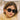 Junior Round Sunglasses - Squid Black - Bimbo Concept