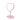 Light up vanity mirror - Heart - Bimbo Concept