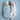 Swaddle - GOTS Pressed Leaves Rose - Bimbo Concept