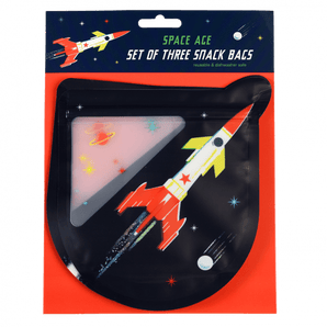 Space Age Snack Bags (Set of 3)