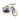 Classic Bike Blue 16" - Bimbo Concept