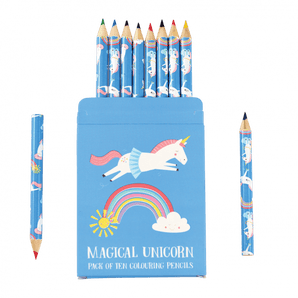 Magical Unicorn Colouring Pencils (Set of 10)