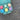 Six Coloured Chalk Eggs - Bimbo Concept