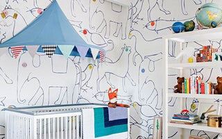 How to Select the Perfect Wallpaper for a Nursery - Bimbo Concept