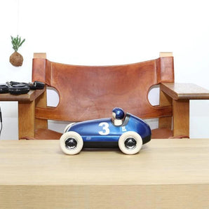 104 Bruno Racing Car Metallic Blue - Bimbo Concept