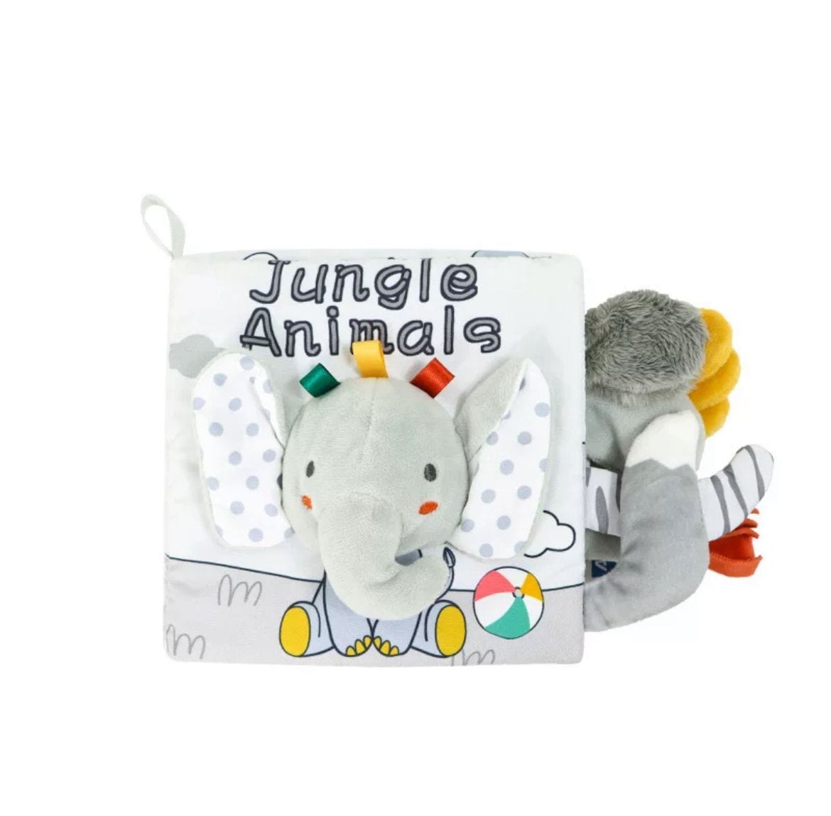 Fabric Book - Jungle Animal - Elephant