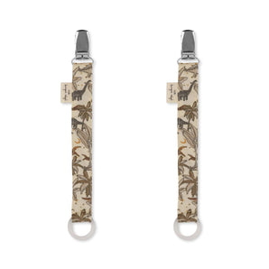 2 Pack Pacifier Strap - Dino - Bimbo Concept