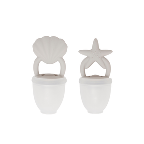 2 Pack Star and Sea Shell Feeding Pacifier - Bimbo Concept