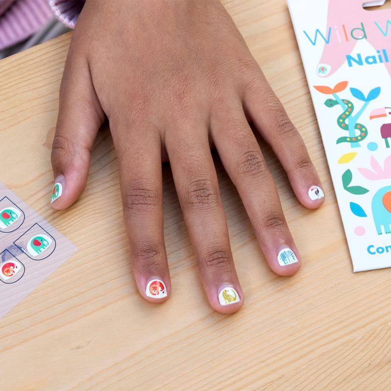 Children's nail sticker - Wild Wonders