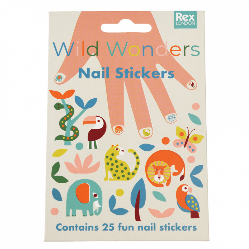 Children's nail sticker - Wild Wonders