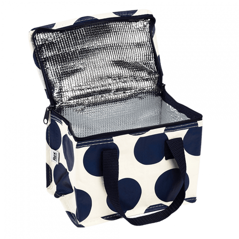 Navy On White Spotlight Lunch Bag