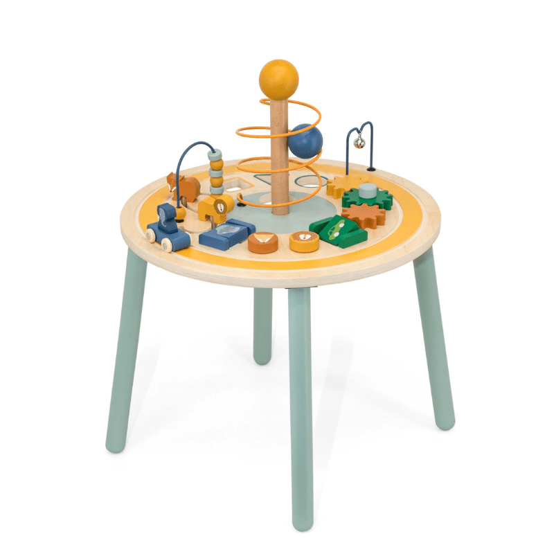 Wooden Animal Activity Table