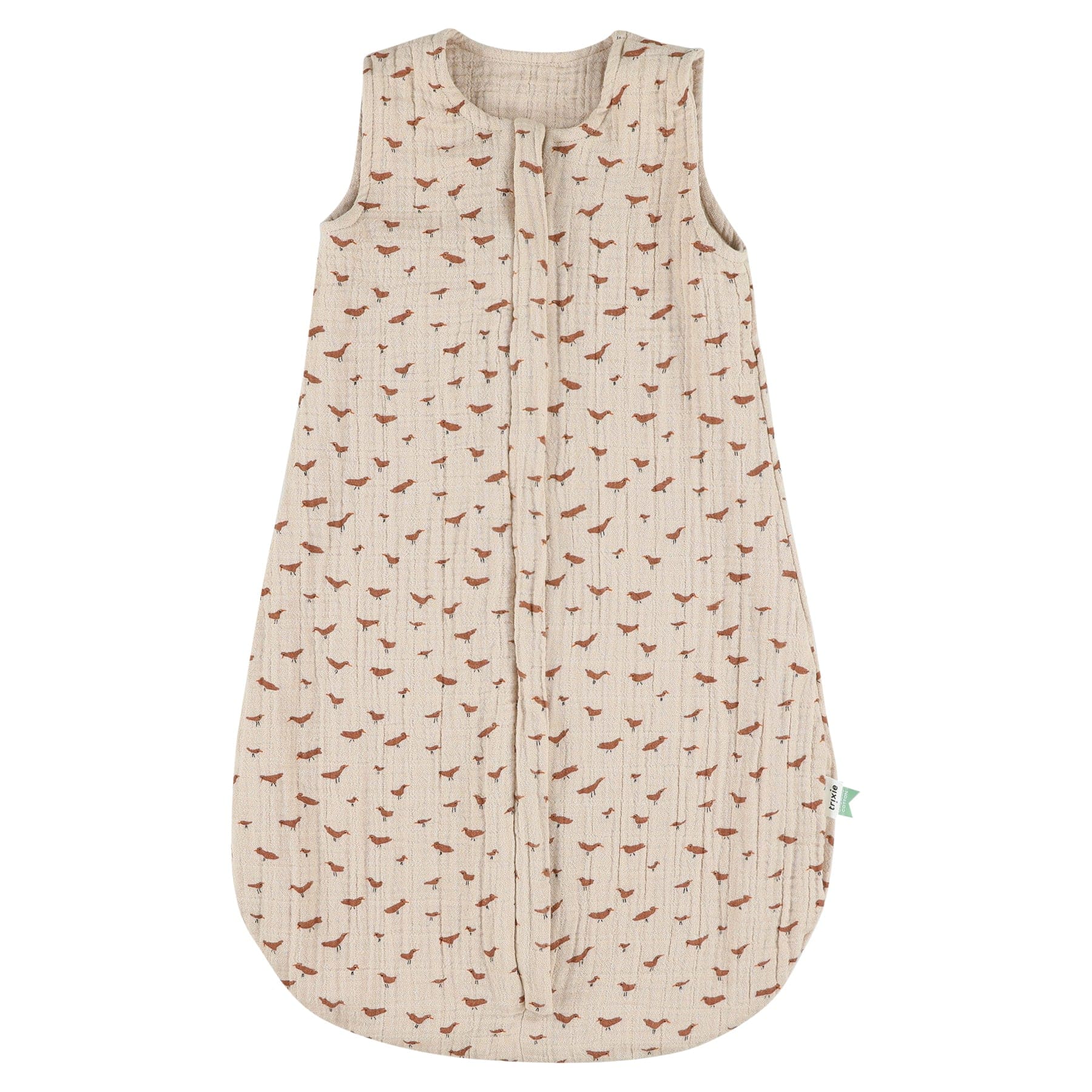 Muslin sleeping bag | 70cm - Babbling birds