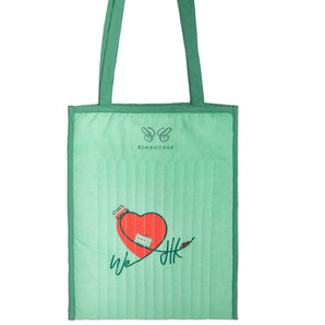 We Love HK Tote Bag - Heart