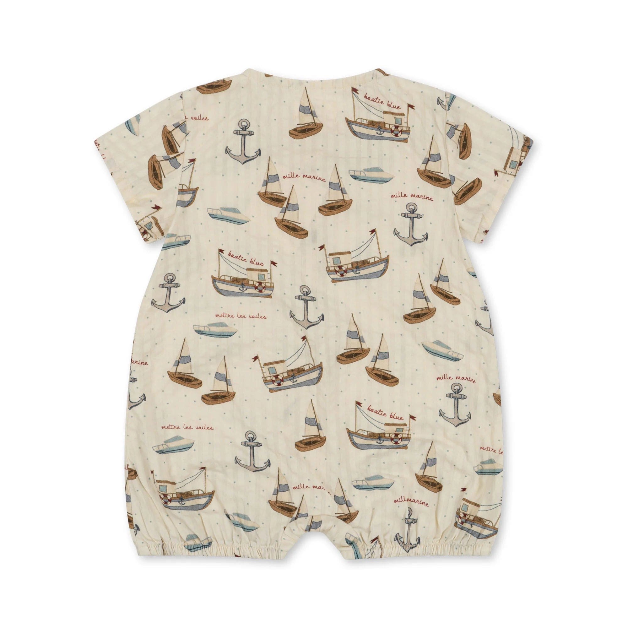 Ace Romper Gots - Sail Away