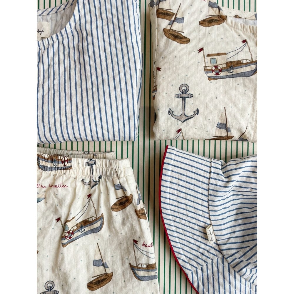 Ace Romper Gots - Sail Away