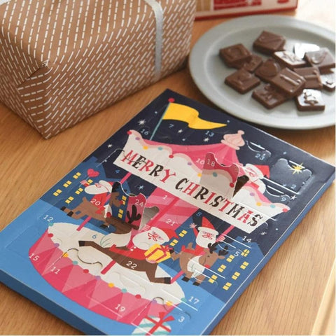 Advent Calendar with Chocolate - Merry-Go-Round