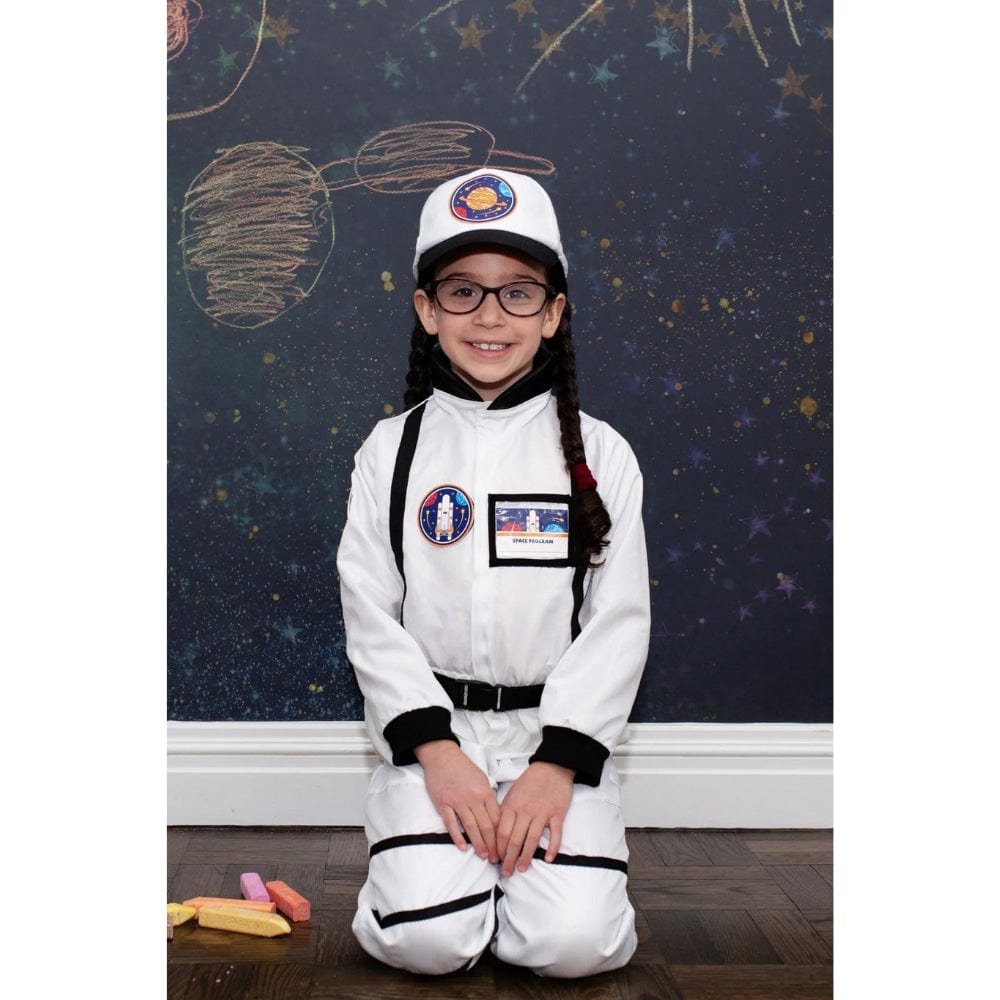 Astronaut Set with Jumpsuit, Hat & ID Badge