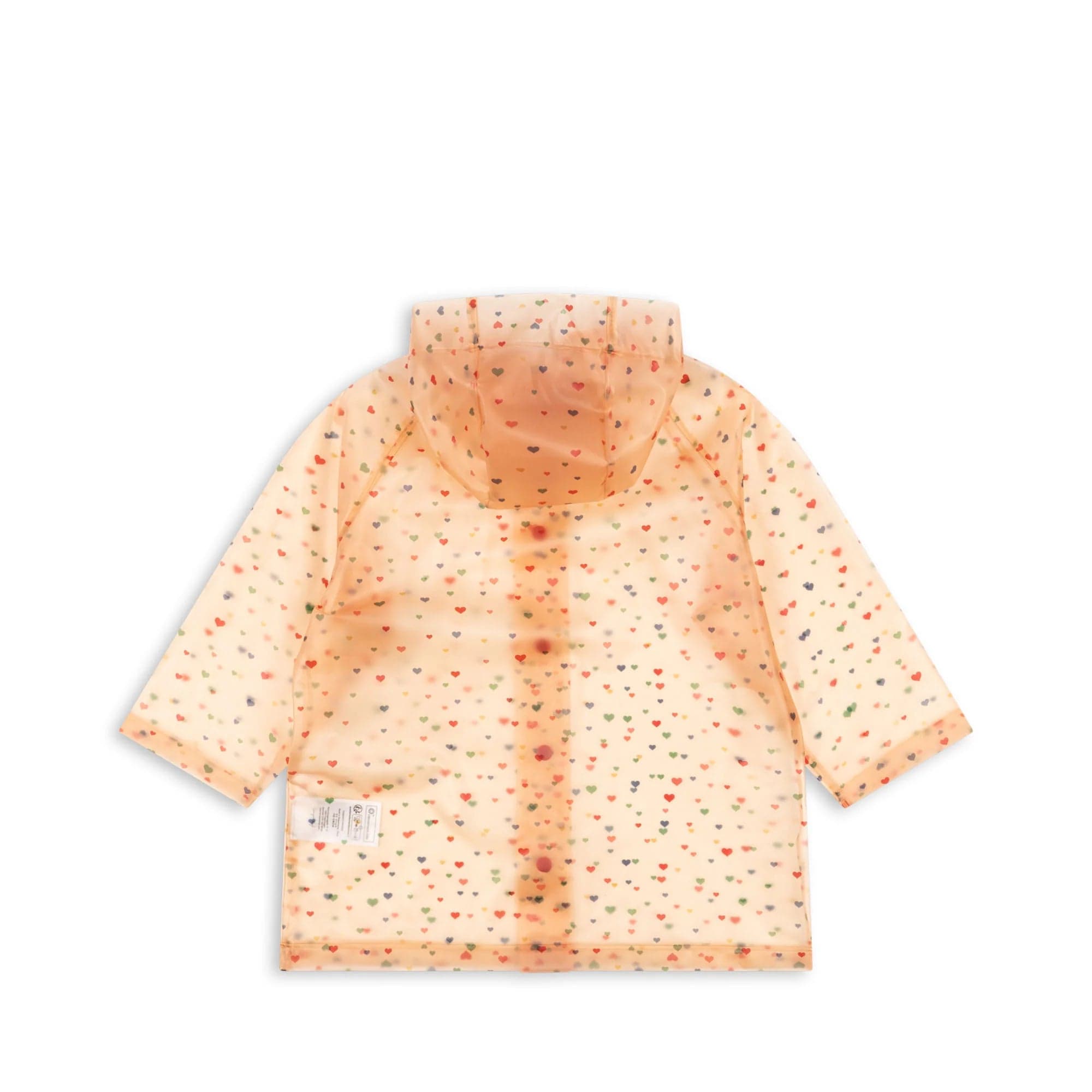 Brume Glitter Raincoat - Multi Heart