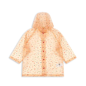 Brume Glitter Raincoat - Multi Heart