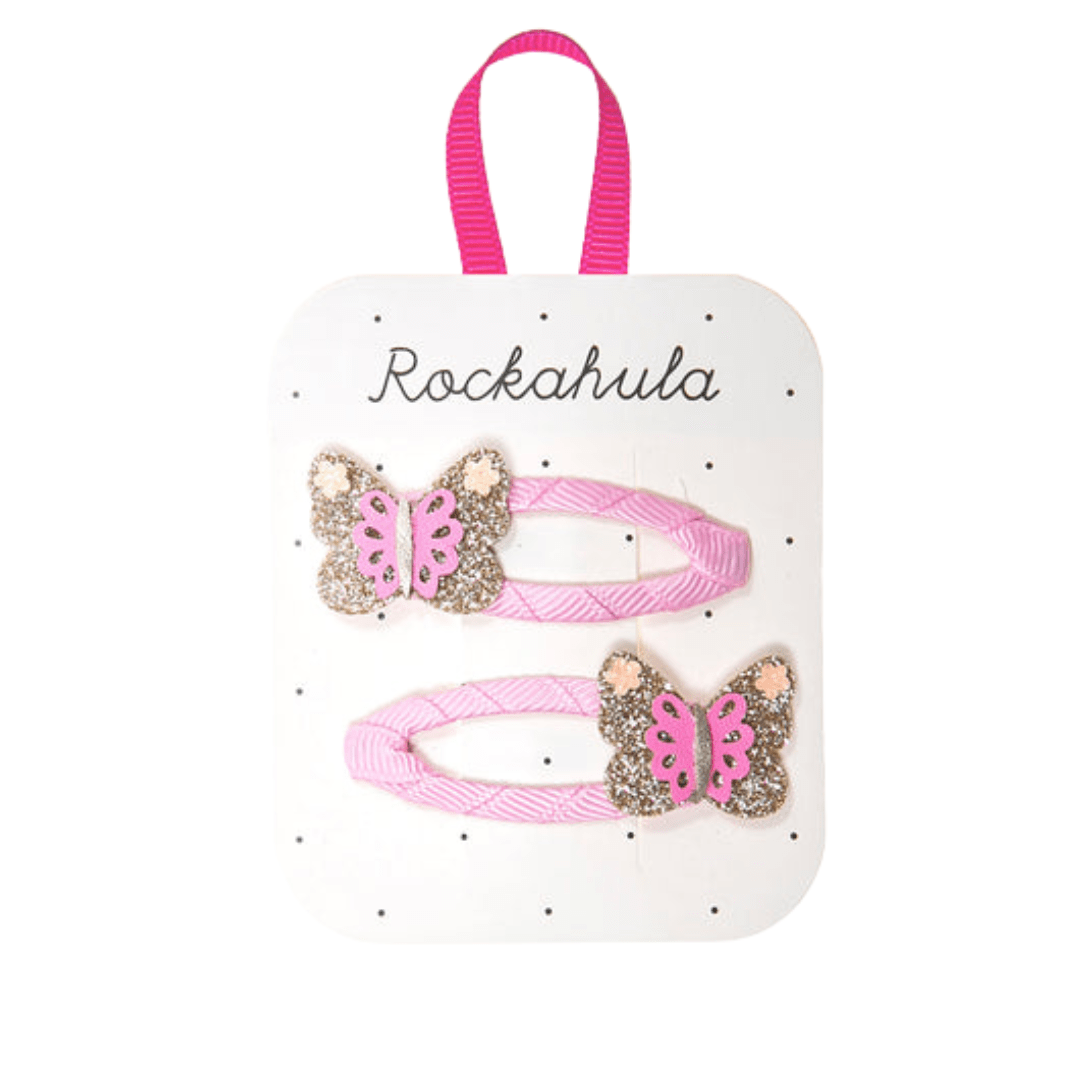 Bright Butterfly Clips