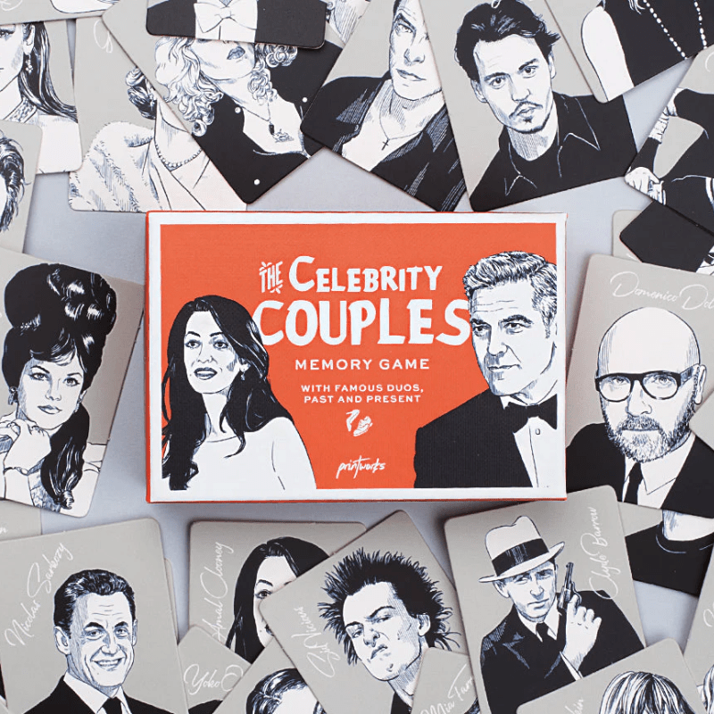 Celebrity Couples Memo Game