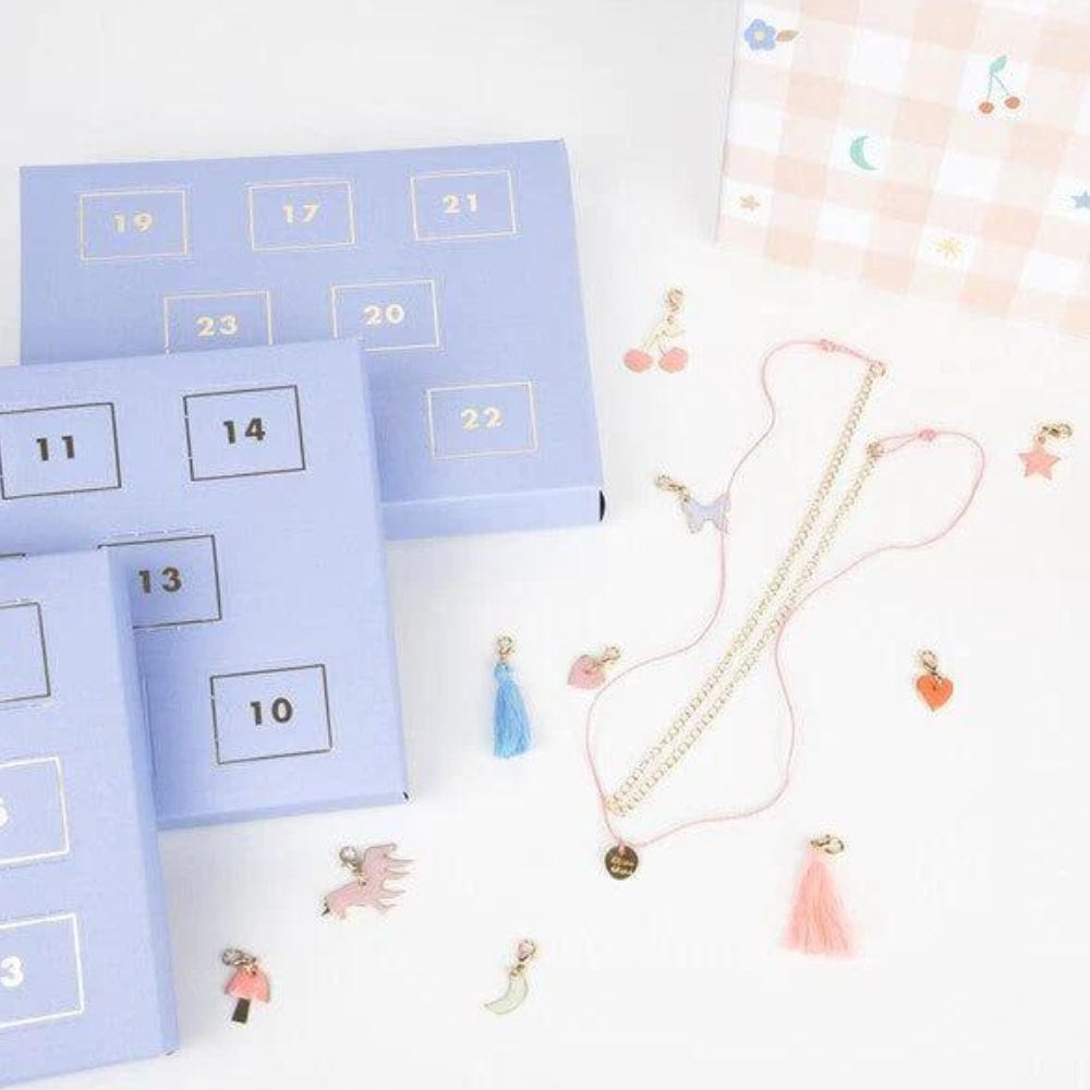 Enamel Charm Necklace Advent Calendar