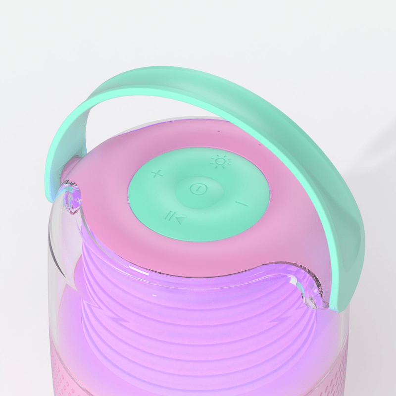 Bluetooth Pink Karaoke and speaker