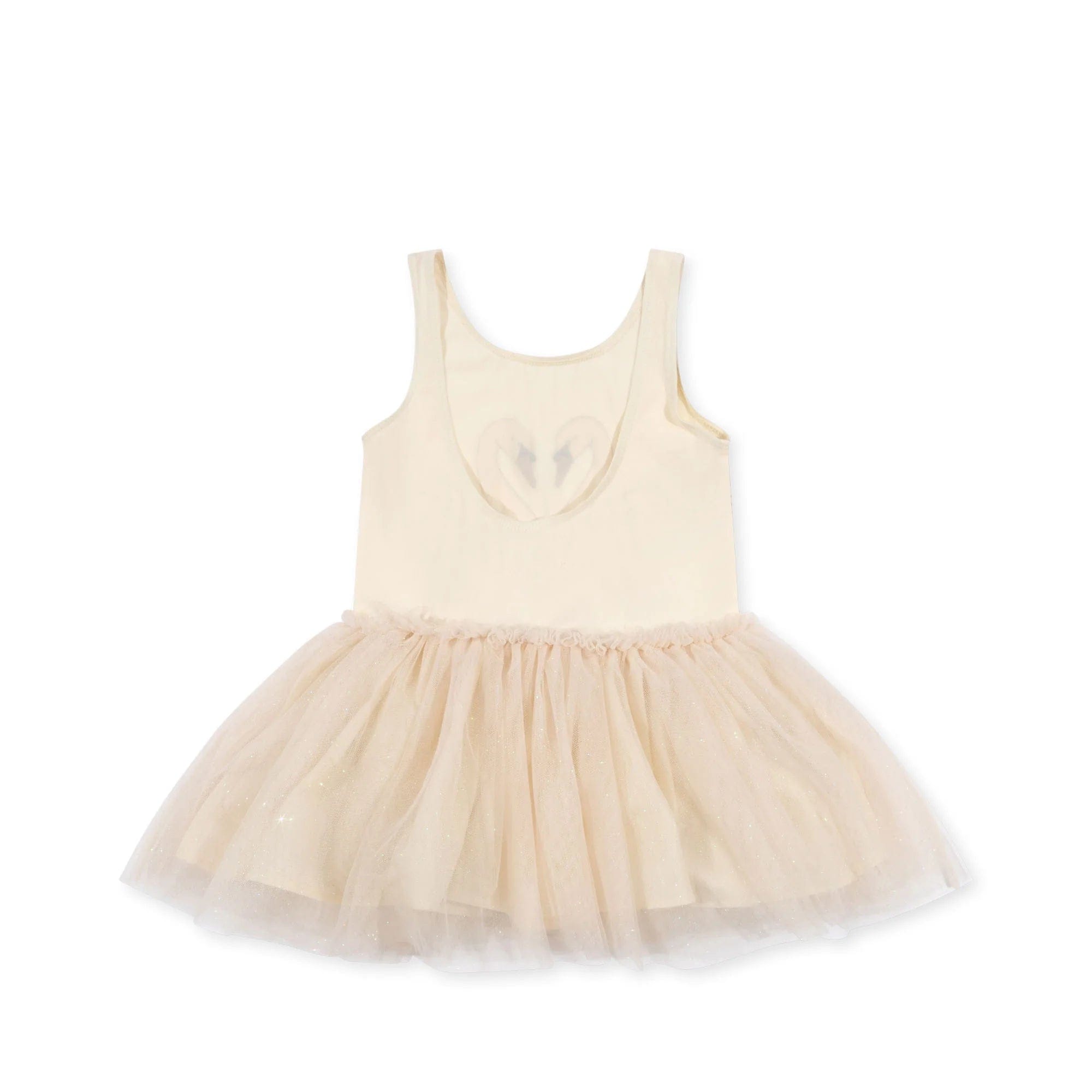 Fairy Ballerina Strap Dress - Buttercream Glitter