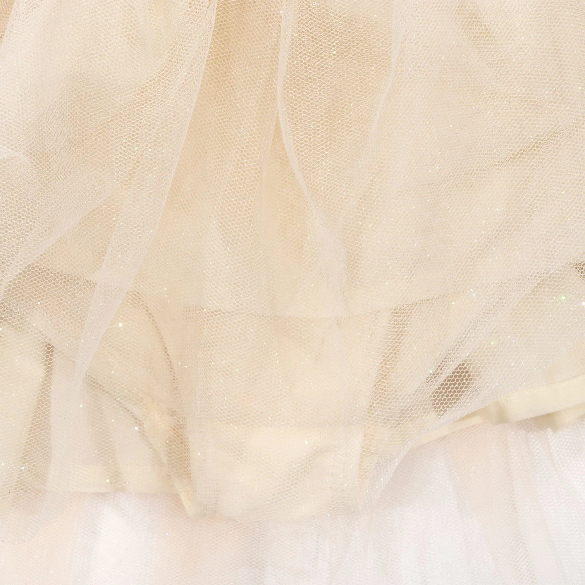 Fairy Ballerina Strap Dress - Buttercream Glitter