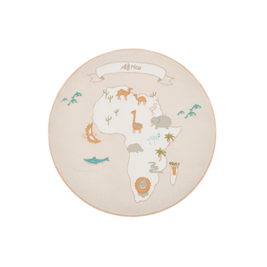 Africa Cushion Round Cover + Filler