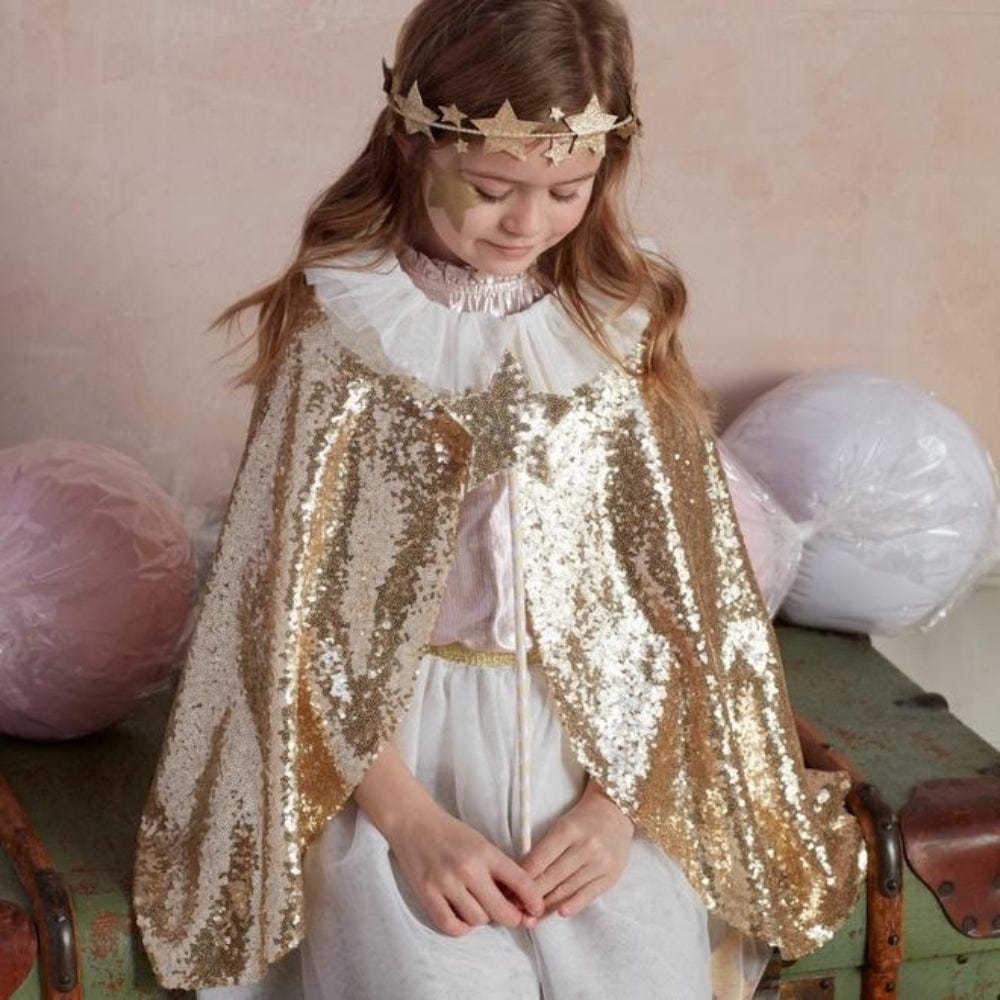 Gold Sparkle Cape