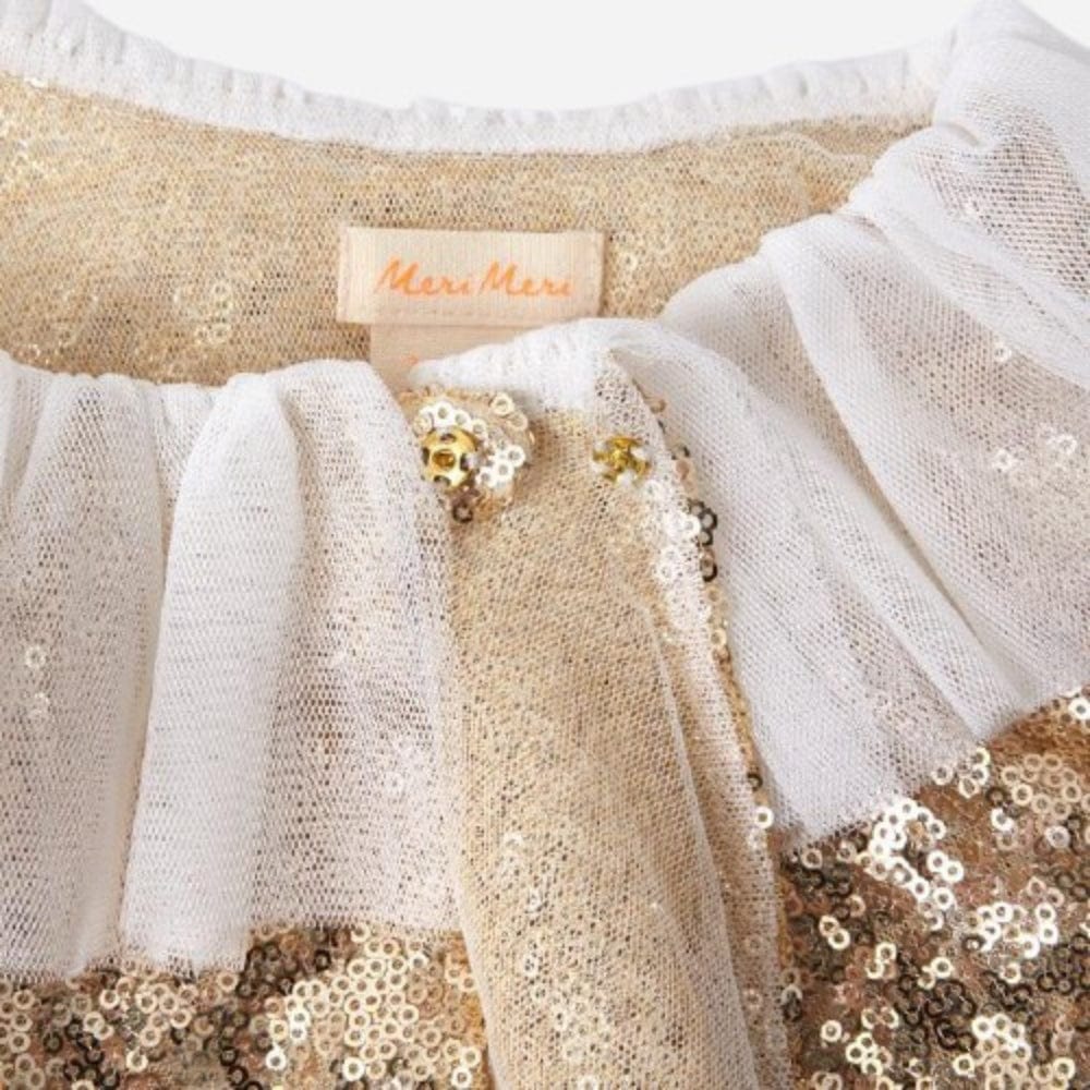 Gold Sparkle Cape