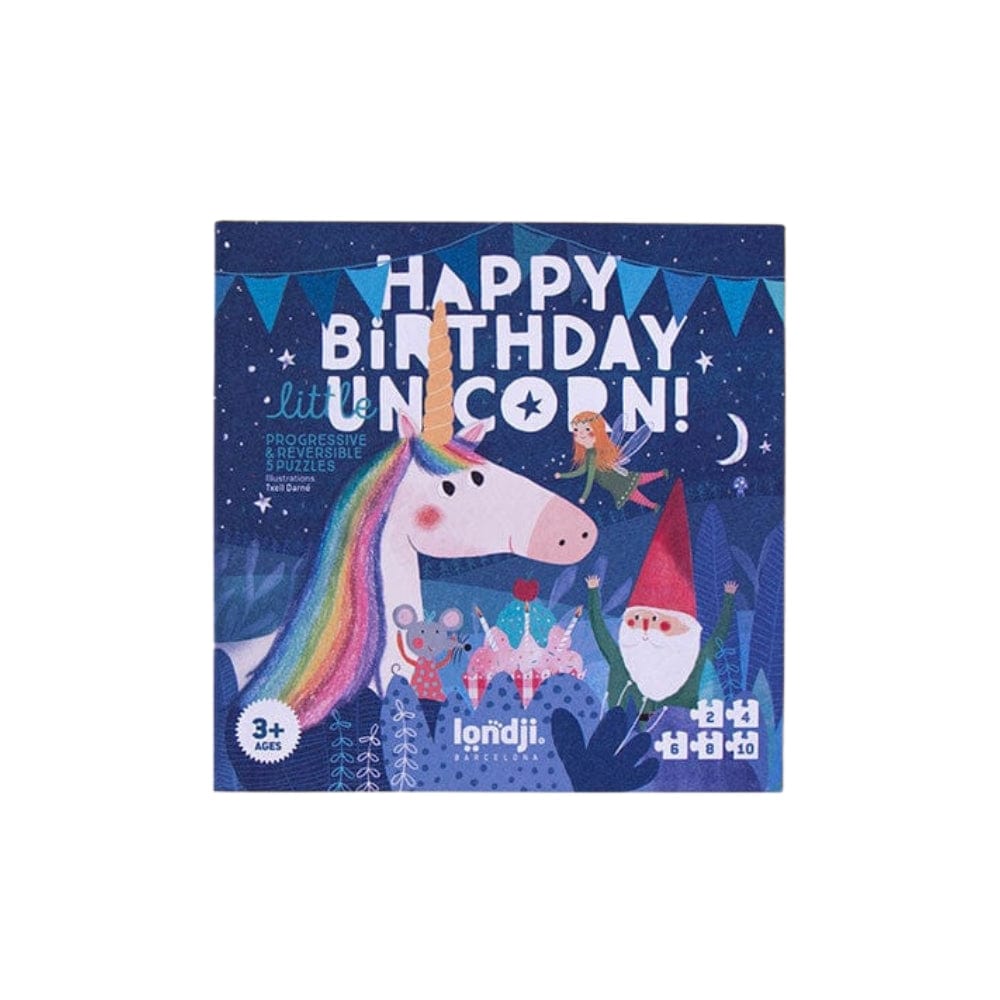 Happy Birthday Unicorn Puzzle