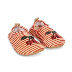 Jade Swim Shoes - Glitter Stripe