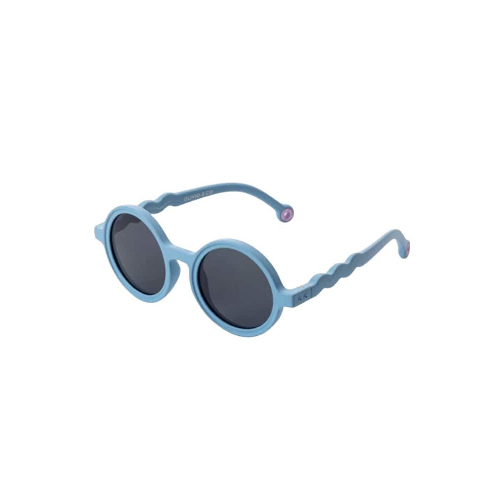 Kids Round Sunglasses - Ocean Blue