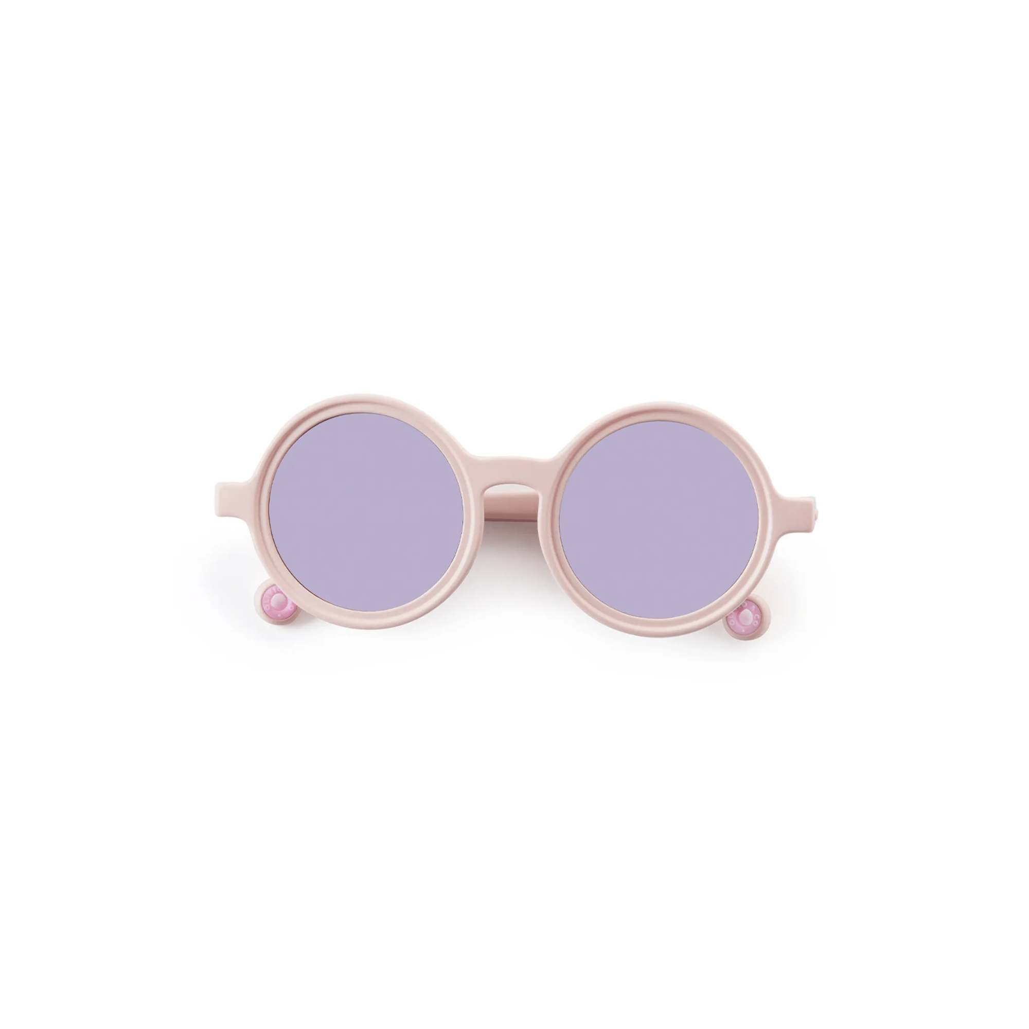 Kids Round Sunglasses - Shell Pink