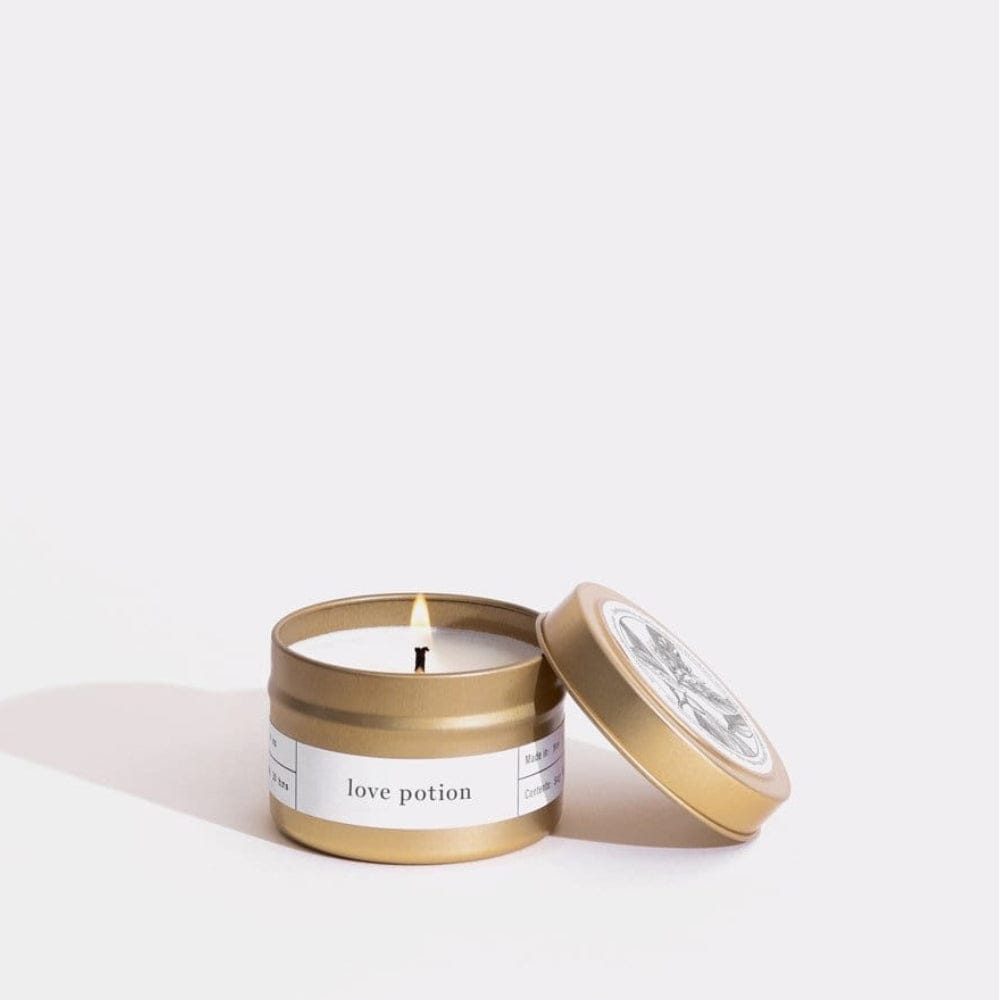 Love Potion Gold Travel Candle