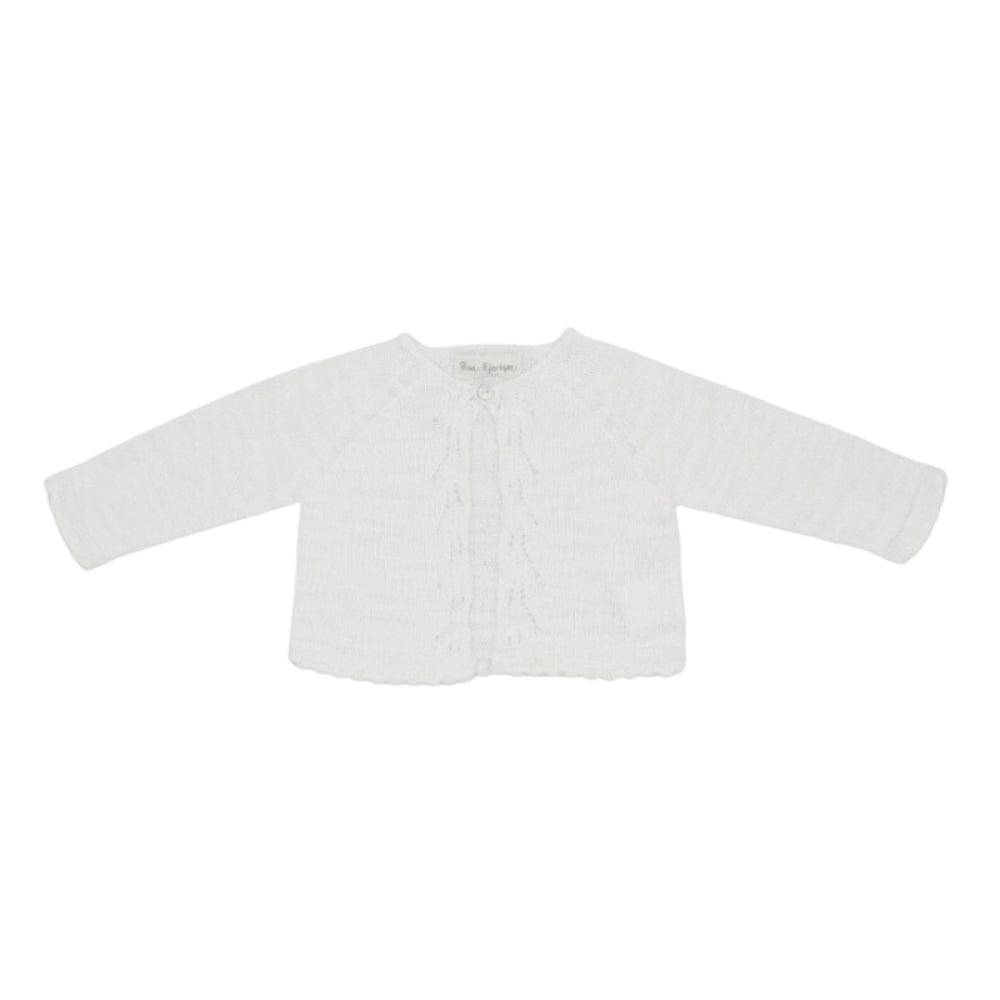 OPENWORK WHITE JACKET