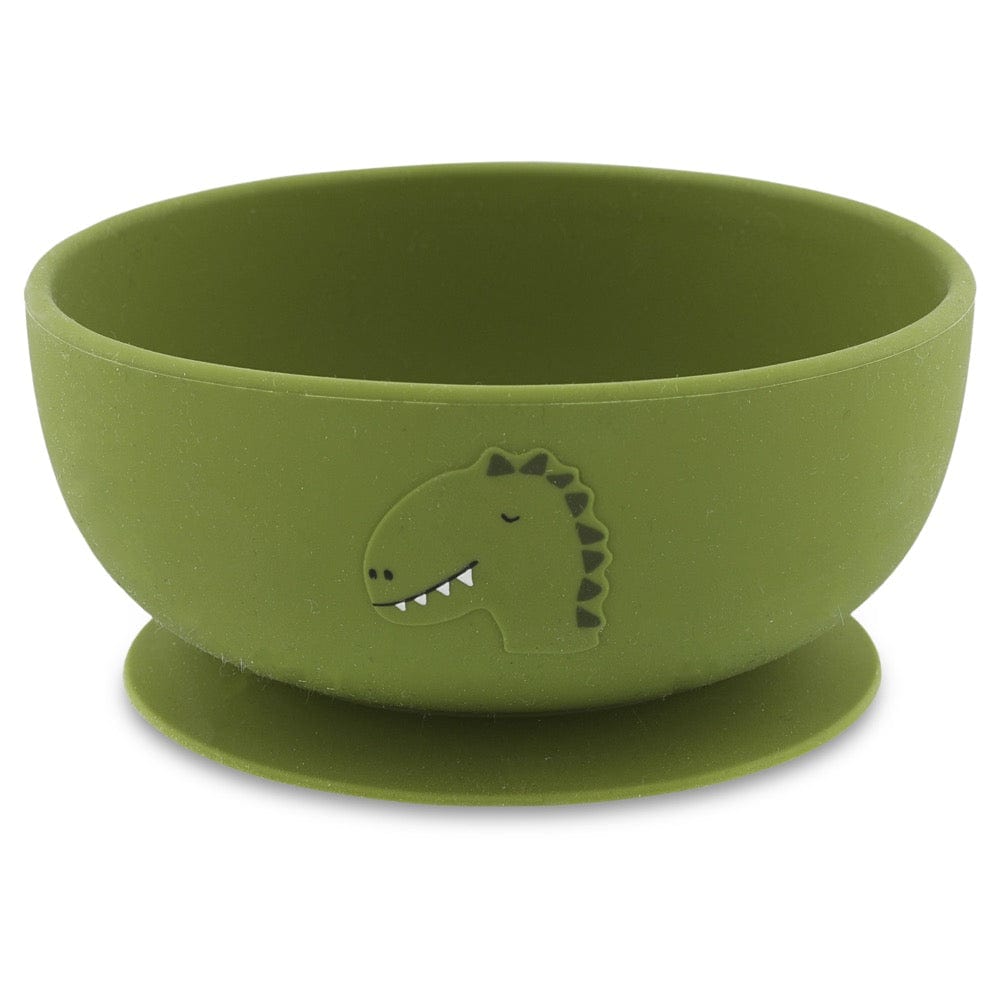 Silicone bowl with suction - Mr. Dino