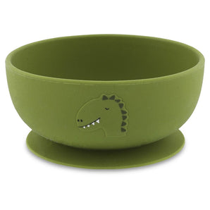 Silicone bowl with suction - Mr. Dino