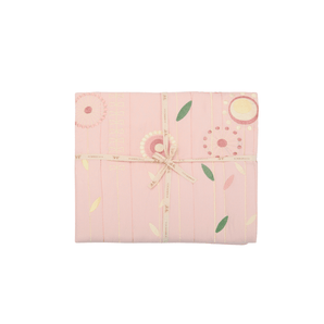 Pink Blossom - Cotton Quilted Duvet Cover and Pillowcase