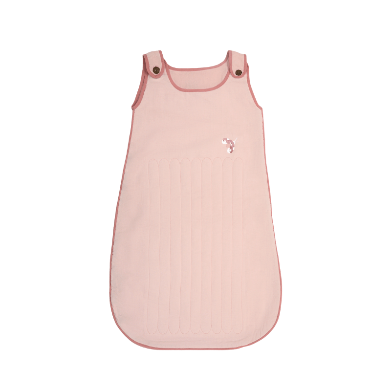 Pink Blossom Organic Muslin Sleeping Bag