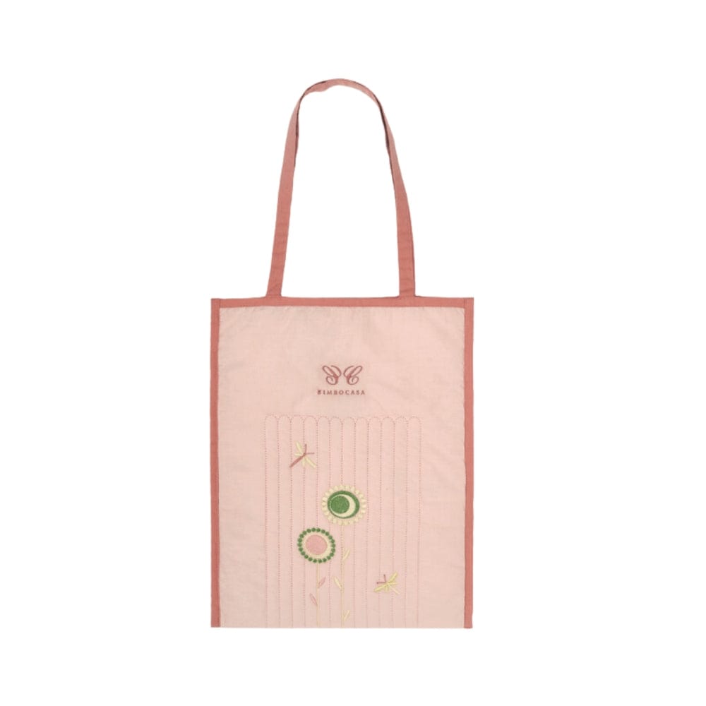 Pink Blossom Organic Cotton Tote Bag