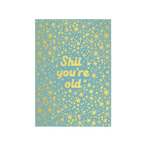 Shit you’re old Postcard