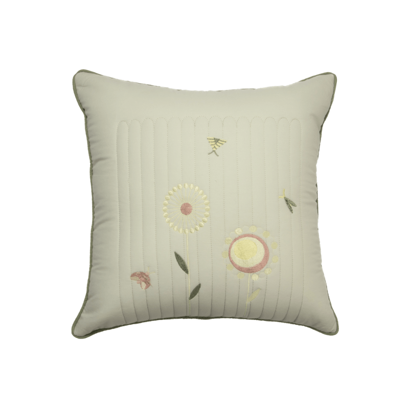 Spring Sprout Organic Cotton Cushion Cover