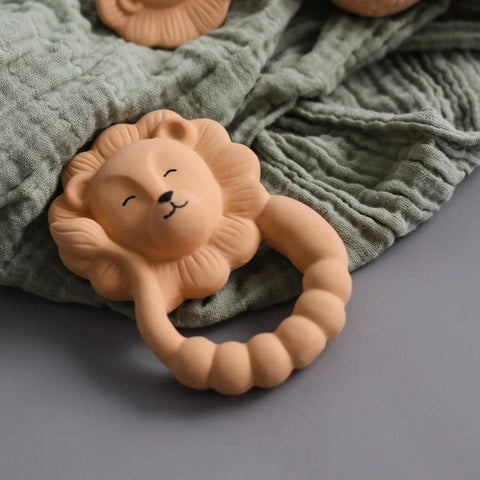 Teether Lion Yellow