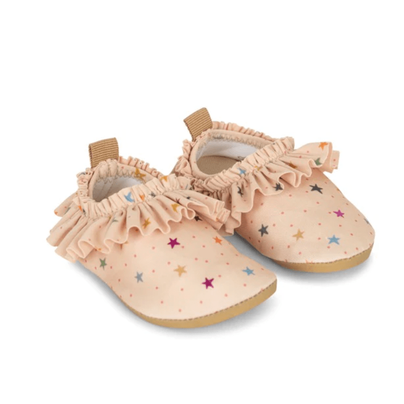 Twinkle Frill Swim Shoes - Star Multi