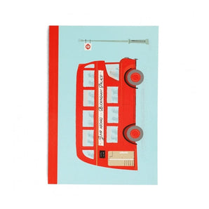 A5 notebook - TfL Routemaster Bus - Bimbo Concept